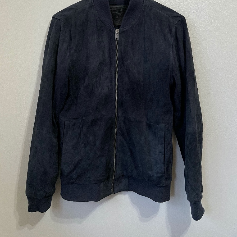 Levis Suede Bomber Jacket (M)